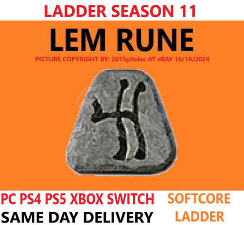 LADDER S11 ALL RUNES ✅ PC PS4 PS5 XBOX SWITCH ✅ DIABLO 2 RESURRECTED ITEMS D2R - Picture 3 of 16