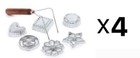 Norpro Christmas Cookie Cutters