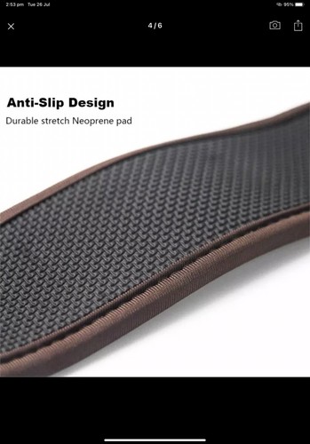 Neoprene, Gun Rifle Shotgun Sling, Strap, metal Swivels 3 Colours NO CAMO LEFT - Picture 7 of 9