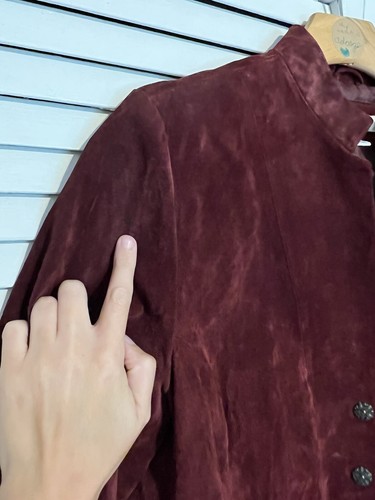 COLDWATER CREEK Women’s Size Large L Jacket Coat Authentic Leather Western - Afbeelding 8 van 8