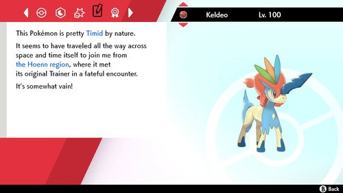 ✨ Keldeo ✨ Pokemon Schwert und Schild Perfect IV🚀Fast Delivery🚀 - Bild 4 von 4