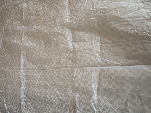 COACH - Tissue Paper Classic "C" 7 Sheets ! Excellent Price !! - Picture 11 of 16