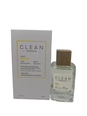 Clean Reserve Citron Fig Eau De Parfum Citrus Green ~ 3.4 oz /100 ml/ BNIB