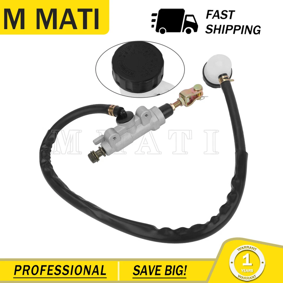 Cilindro mestre de freio traseiro para Suzuki RM80 RM85 RM85L RM125 RM250 RM250Z RMX250 - Imagem 2 de 4