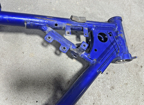 OEM 2000-2007 Yamaha TTR125L TTR 125 Dirt Bike Motorcycle Blue Frame Chassis - Picture 17 of 22