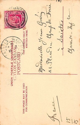 Sri Lanka - Singhalese ayah - Publ. Plâté & Co. - Picture 2 of 2
