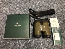Swarovski SLC 10x42 WB Habicht Binoculars Green Box - Very Good Condition