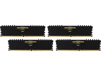 Corsair 64GB (4 x 16GB) VENGEANCE® LPX 2400MHz DDR4 C14