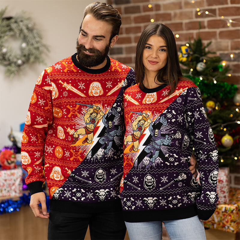 He man top ugly sweater