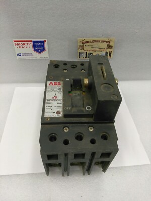 ABB  type ES  MG-9365  3pole  600VA  80 Amp circuit breaker (4E1