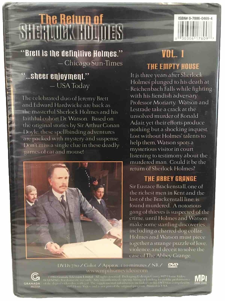 その他 Return of Sherlock Holmes 1: Empty &amp; Abbey [DVD] s-l400.jpg