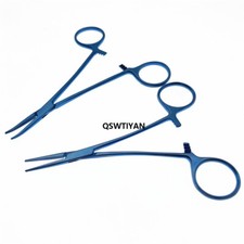 Ophthalmic Halsted Hemostatic Mosquito Forcep Serrated jaws Surgical Pliers