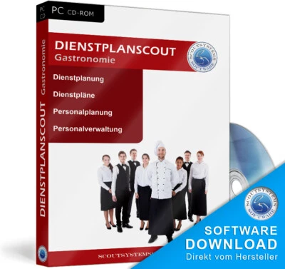 Personal Software,Dienste,Dienstplanscout Gastronomie,Dienstplanung,Personal EDV