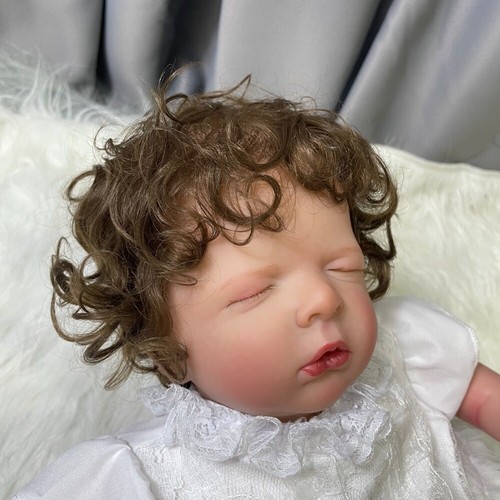 52CM Lifelike Finished Reborn Baby Doll Luisa Princess Sleeping Painted Dolls - Picture 3 of 3