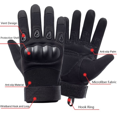 Army Military Combat Gloves Surplus Special Land Forces Training Shooting Gear - Picture 3 of 15