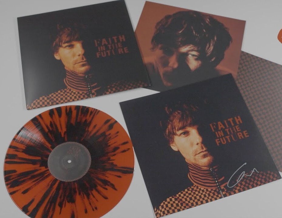 Faith In The Future Black & Red Vinyl