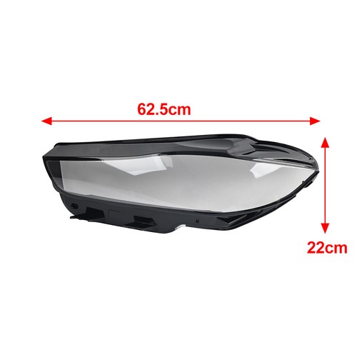 1x Left Side Headlight Lens Cover Headlight Shell For Jaguar XE 2016-2019 - Picture 12 of 12