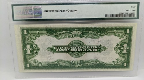 1923 $1 Silver Certificate - PMG 40 EPQ - Fr#237 - Large Size Note - Picture 5 of 5