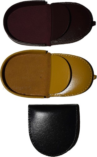Lote de 3 Monederos Cambiadores de Cuero Nuevos, Estuche para Monedas, Estuche para Cambios Surtido - Imagen 11 de 12