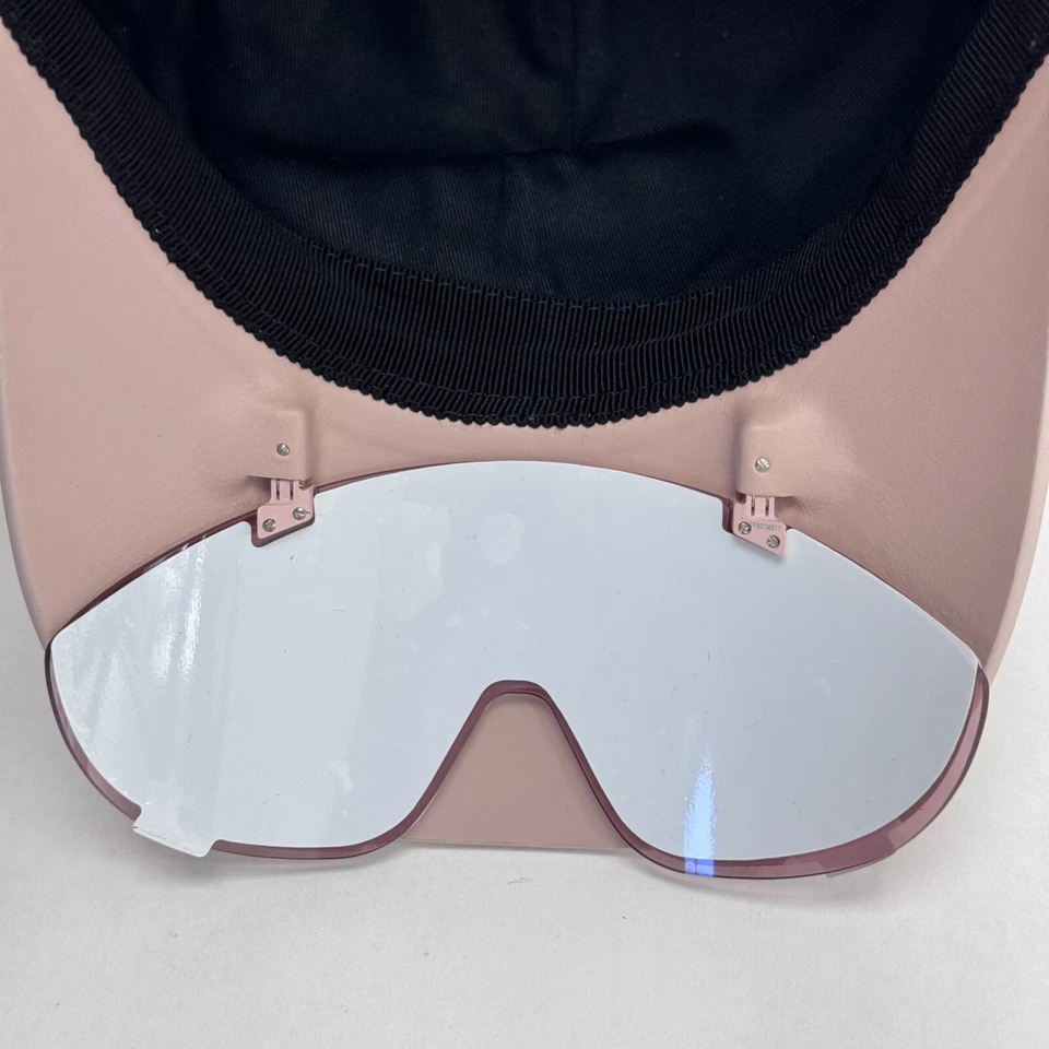 Gorra de béisbol rosa FENDI FS EYECAP 40022 gafas de sol estampado de logotipo unisex FE40022U Foto 2 de 4