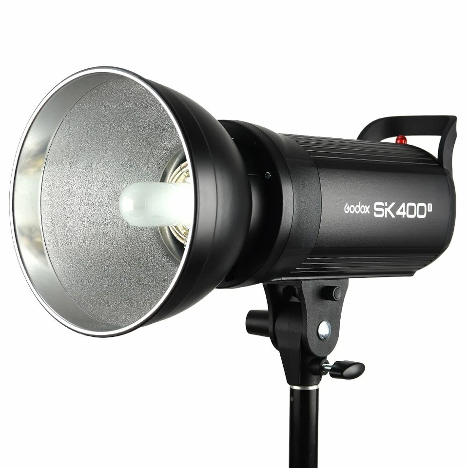 US Godox SK400II 400W GN65 2.4G X System Studio Flash Strobe Photo Light Head - Image 2 of 4