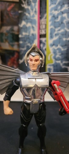 Quicksilver w/ Ultrasonic Suit Silverhawks 1986 Kenner Telepix - Picture 5 of 12