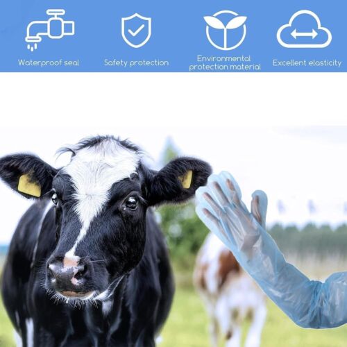 Langarm Veterinär Handschuh,Veterinär-Handschuhe,30pcsDehnbare Einweghandschu... - Bild 8 von 8