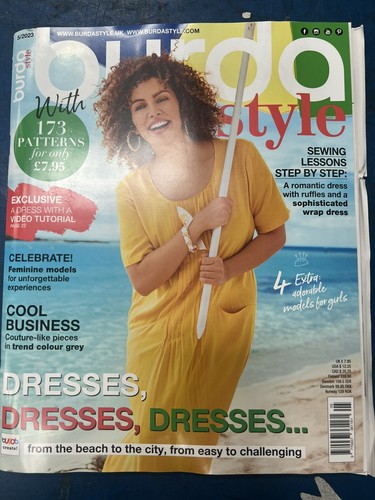 Burda Style Magazin 5/2023 173 Schnittmuster Kleider: Vom Strand in die Stadt, alle Ebenen