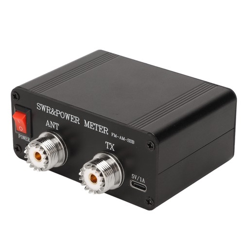 Standing Wave Meter Digital Display 1.8‑50MHz FM AM CW SSB Modes Short Wave Pow - Afbeelding 11 van 23