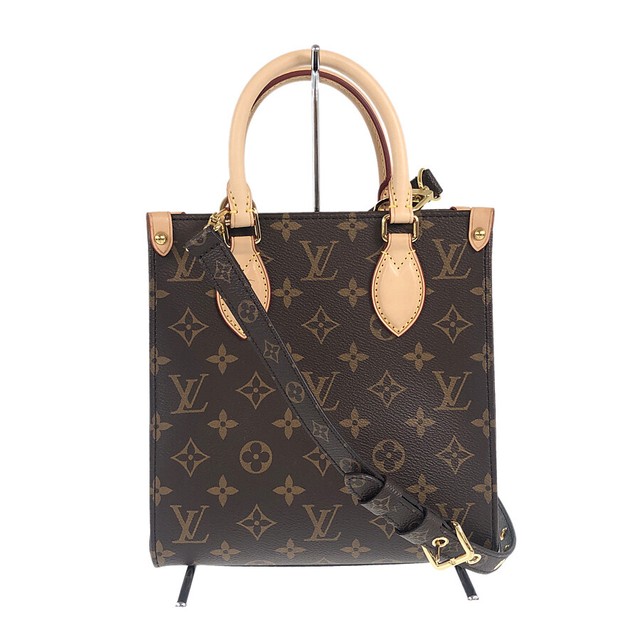 LOUIS VUITTON Monogram Sac PlatBB M46265 Tote Bag from Japan LOUIS VUITTON Monogram Sac PlatBB M46265 Tote Bag from Japan
