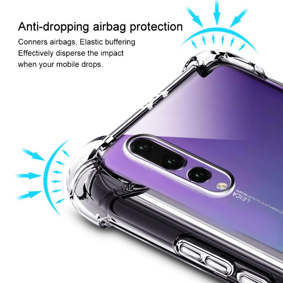 Case For Huawei P30 Pro / P30 lite / P30 P40 CLEAR Gel Shockproof Silicone Cover — 第 3/4 张图片