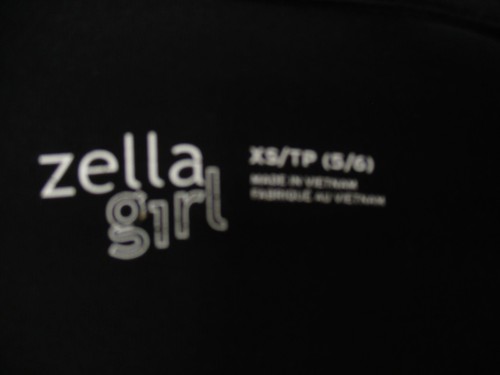 ZELLA GIRLS Size XS (5-6) Multicolor Full Zip Hooded Pocket Athletic Jacket 952 - Picture 4 of 7