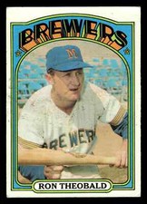 1972 Topps Ron Theobald #77 - Milwaukee Brewers