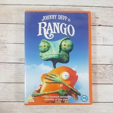 Rango DVD Childrens Adventure Johnny Depp