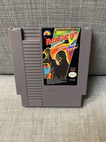FRIDAY THE 13th (Nintendo Entertainment System NES 1989) Tested! Cartridge Only