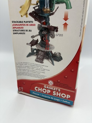 NEW & SEALED Vintage 2004 Mattel #G7205 Robots Movie Gaskets Chop Shop Playset - Picture 8 of 17