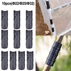 Long Lasting Greenhouse Film Clamps 10 Pack for 22mm 25mm and 32mm Tubing