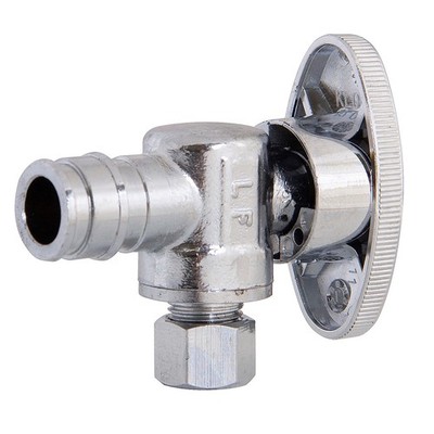 PPG 77363 for PlumbMaster 1/2 Pex X 1/4 Compression Wolv-Xpex Angle Stop