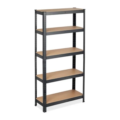 Etagere charge lourde rayonnage garage 5 niveaux 875 kg étagère métallique - Photo 1/4