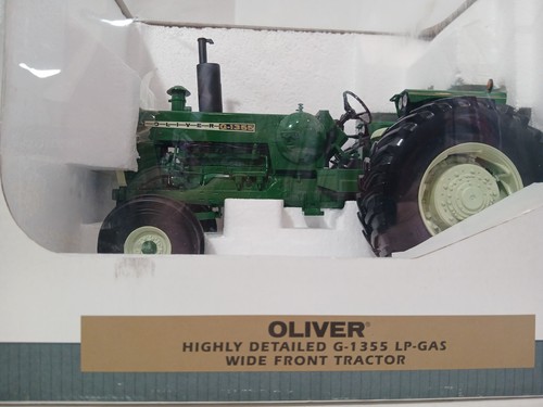 SpecCast Oliver G-1355 LP Gas Wide Front Tractor New In Original Box #SCT 428 - Picture 7 of 14
