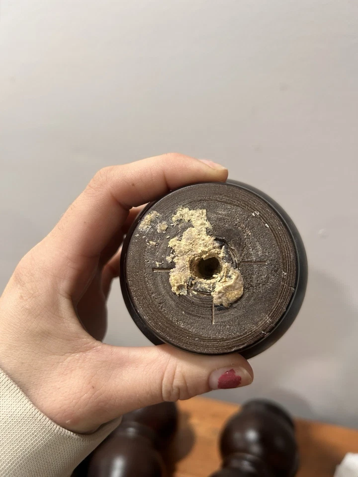 Pernas de sofá de substituição de móveis de madeira maciça de 8 polegadas meados do século - Imagem 4 de 4