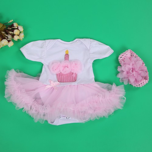 Baby Kinder Simulation Puppe schönes Kleid Kleidung Zubehör für 20-22 Zoll BS - Bild 3 von 7