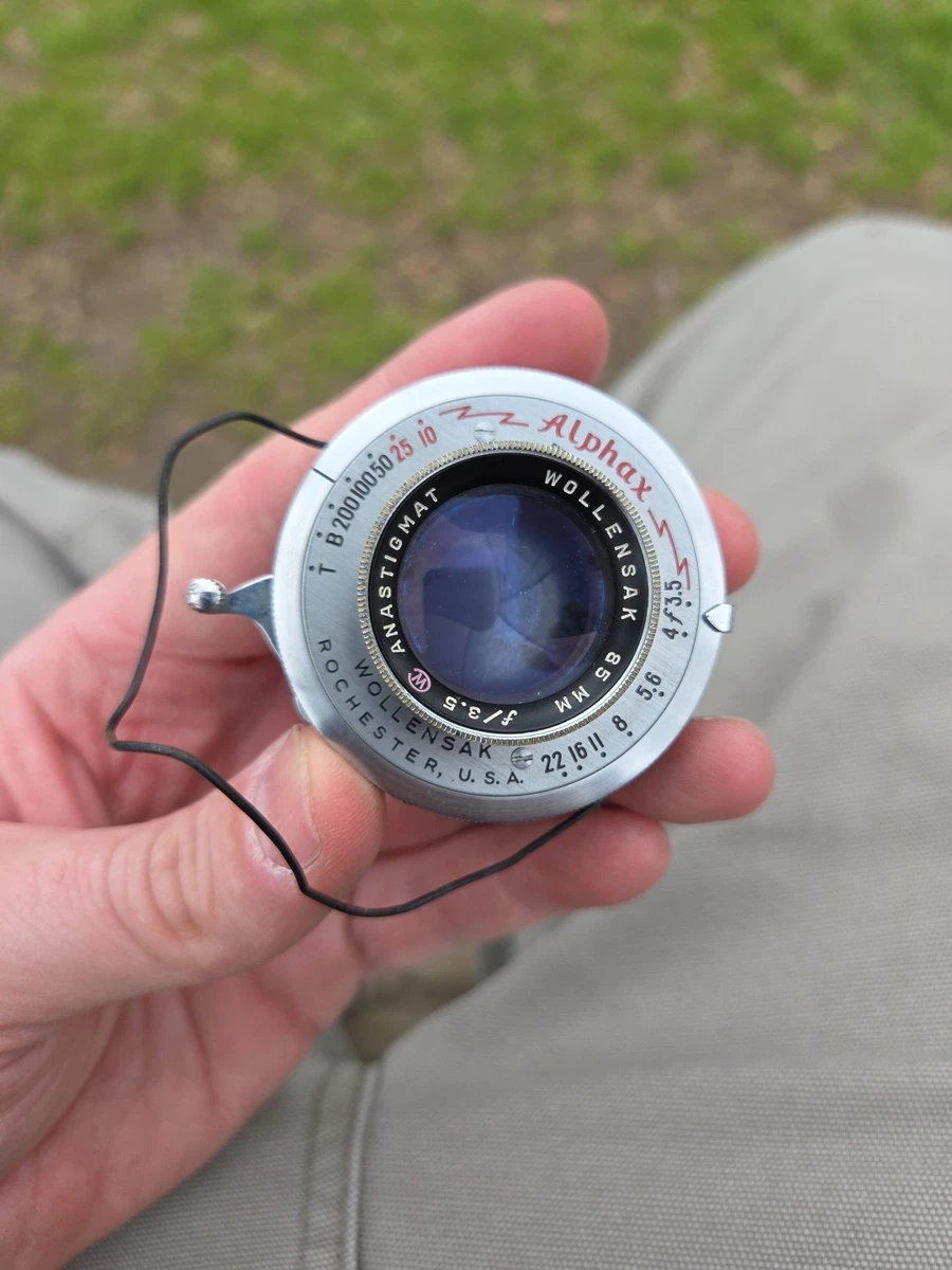 Wollensak f/3.5 Camera Lenses for sale - eBay
