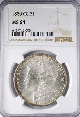 アメリカ 1880 S ドル 銀貨 NGC MS64 モルガンダラー 036 MS 64 Graded 1880 Year Morgan US Dollars (1878-1921) for sale | eBay