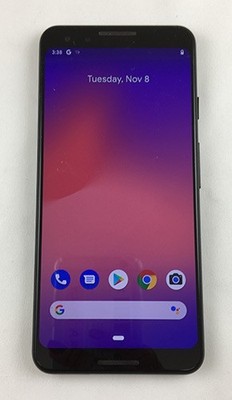 Google Pixel 3 Verizon/Unlocked Smartphone Wireless Charging GOOD