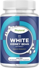 Metabolism Booster Fat Burner Kidney Bean Supplement 60 Caps 