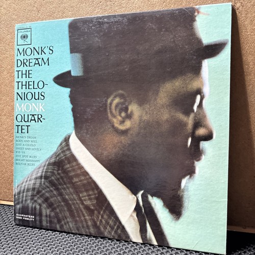THELONIOUS MONK QUARTET "Monk's Dream" Mono LP 1963 COLUMBIA CL 1965 2 Eye NM - Imagen 1 de 9