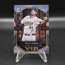 2025 Bowman Nick Kurtz Chrome VIP Insert #VIP-2  Athletics