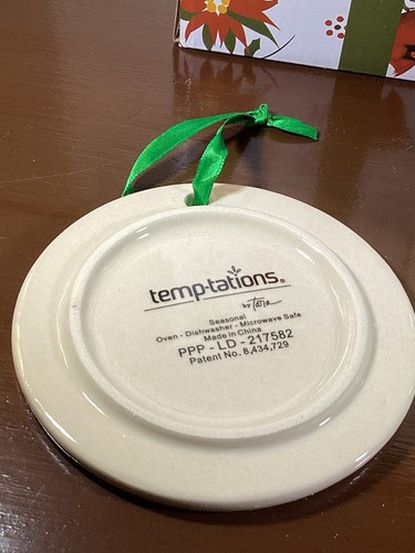 Temptations Seasonal Poinsettia Cardinal 16oz Mug Ornament Lid w/ Gift Box - Picture 15 of 24