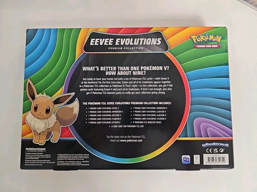 NEU SEALED Pokemon Eevee Evolutions Premium Collection Kartenspiel Tcg - Bild 2 von 8
